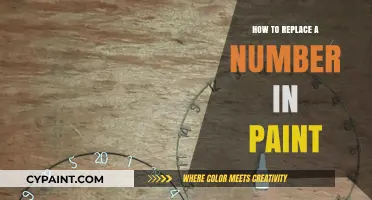 Easy Steps to Replace a Number in Paint for Beginners
