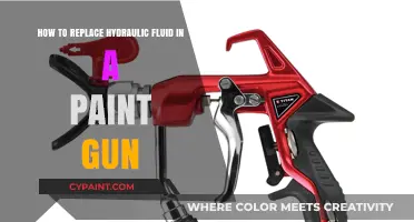 The Paint Gun Project: Replacing Hydraulic Fluid
