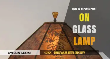 Revive Your Glass Lamp: Easy Steps to Replace Paint Like a Pro