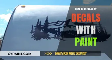 DIY RV Makeover: Painting Over Decals for a Fresh Look