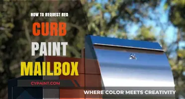 How to Request Red Curb Paint for Your Mailbox: A Step-by-Step Guide