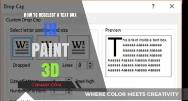 Selecting Text Boxes in Paint 3D: A Quick Guide