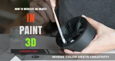 Reselecting Objects in Paint 3D: A Quick and Easy Guide