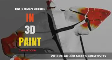 Reshape 3D Models Effortlessly: A 3D Paint Tutorial Guide