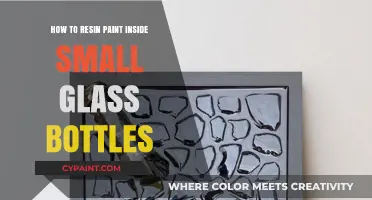 Master Resin Painting Inside Tiny Glass Bottles: Creative DIY Guide