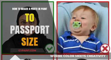 Resize Photos in Paint for Perfect Passport Size Easily