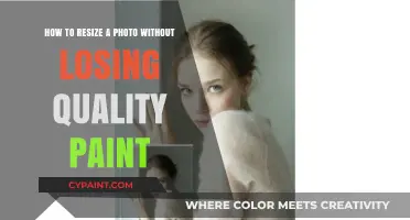 Resizing Photos: Maintain Quality with Paint's Simple Tricks
