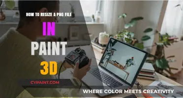 Resizing PNG Files: Paint 3D's Easy Steps