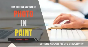 Resize Attached Photos in Paint: A Quick and Easy Guide