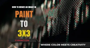Resizing Images: Paint's 3x3 Cropping Guide