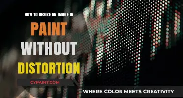 Resizing Images in Paint: Maintain Proportions, Avoid Distortion
