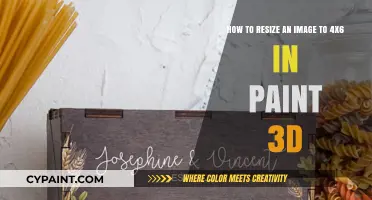 Resize Images to 4x6 Easily with Paint 3D: A Quick Guide