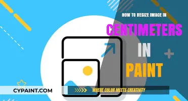 Resize Images in Centimeters Using Paint: A Step-by-Step Guide
