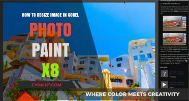 Resizing Images: A Guide to Corel Photo-Paint X8