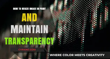Resizing Images in Paint: Keep Transparency Intact