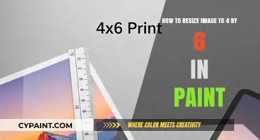 Resize Images to 4x6 in Paint: Quick and Easy Steps