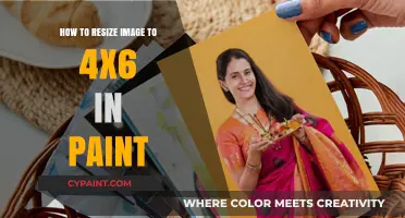 Resize Images to 4x6 in Paint: A Quick & Easy Guide