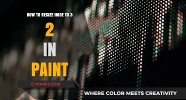 Resizing Images: Paint's 3:2 Ratio Guide