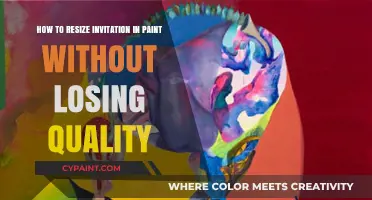 Resizing Invitations: Paint Tips for Quality Preservation