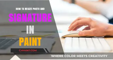 Resize Photos and Signatures Easily with MS Paint: A Quick Guide