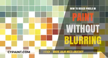 Resize Pixels in Paint Without Blurring: A Clear Guide