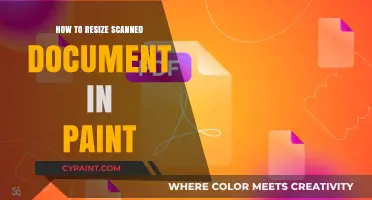 Resize Scanned Documents Easily in Paint: A Step-by-Step Guide
