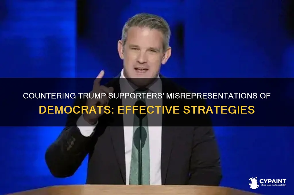 how to respond to trumpers painting democrats