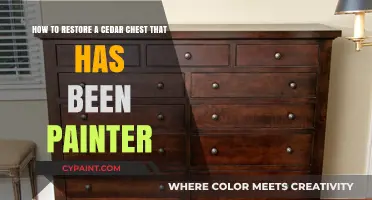 Reviving Your Painted Cedar Chest: A Step-by-Step Restoration Guide