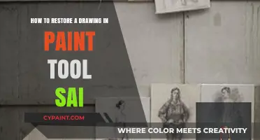 Restoring Drawings: Paint Tool Sai Tips and Tricks