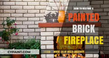 Revive Your Painted Brick Fireplace: A Step-by-Step Restoration Guide