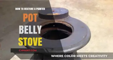 Revive Your Painted Pot Belly Stove: A Step-by-Step Restoration Guide