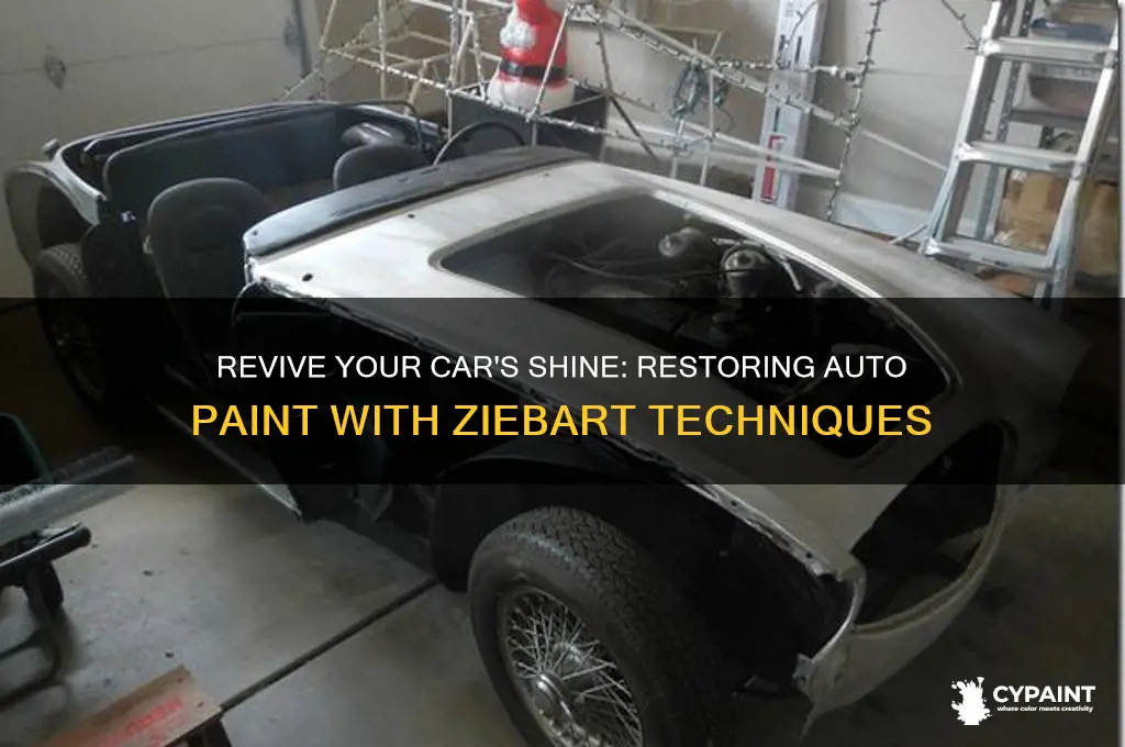 how to restore auto paint with current ziebart