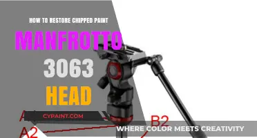 Restore Chipped Paint on Your Manfrotto 3063 Head: DIY Guide
