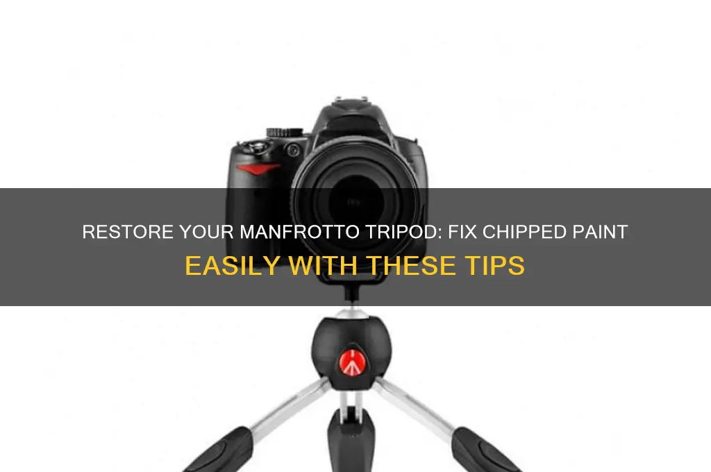 how to restore chipped paint manfrotto tripod