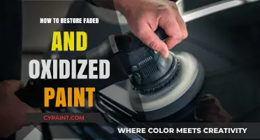 Revive Your Ride: Effective Techniques to Restore Faded, Oxidized Paint