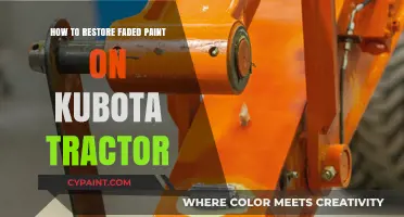 Revive Your Kubota Tractor's Faded Paint: Easy Restoration Tips & Tricks