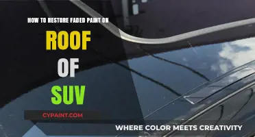 Restore Your SUV Roof: Revive Faded Paint