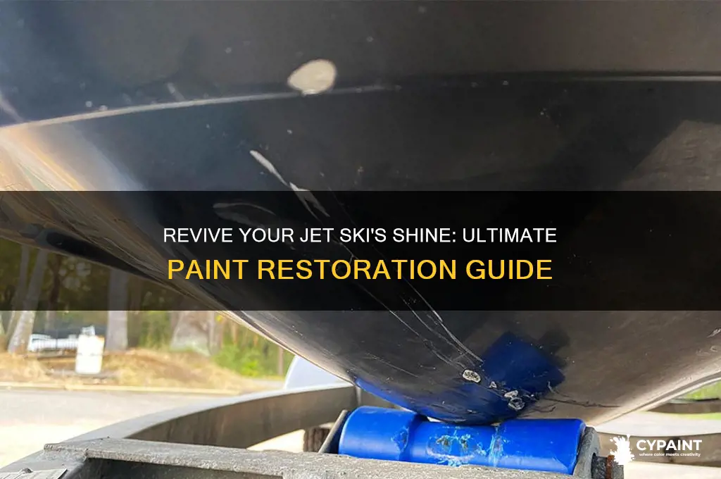 how to restore paint on jet ski