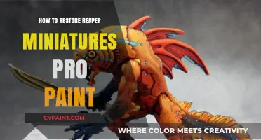 Revive Your Reaper Miniatures Pro Paint: A Step-by-Step Restoration Guide