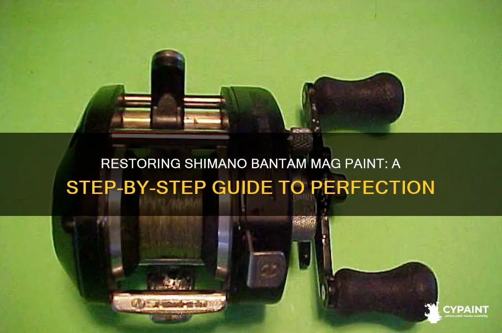 how to restore shimano bantam mag paint