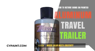 Restore Shine on Your Painted Aluminum Travel Trailer