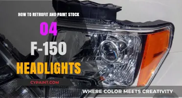 Retrofit & Paint Your 04 F-150 Headlights: A DIY Guide