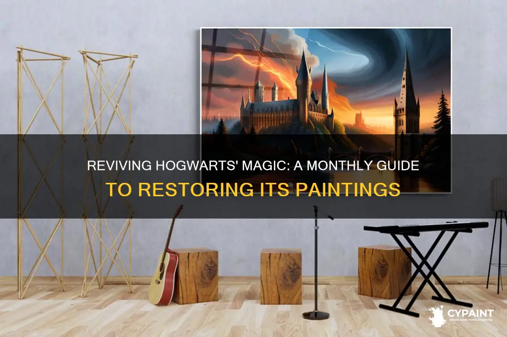 how to return month to painting hogwarts