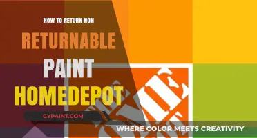 How to Return Non-Returnable Paint at Home Depot: Tips & Tricks