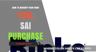 Reverify Your Paint Tool SAI Purchase: A Step-by-Step Guide