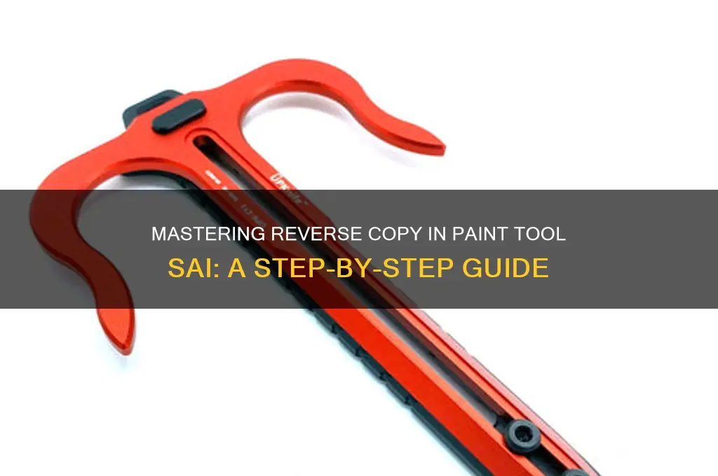how to reverse copy paint tool sai