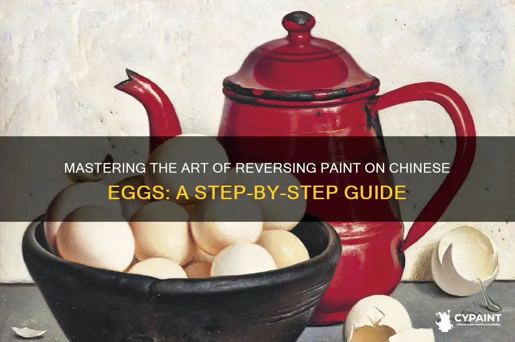how to reverse paint on chinese eggs