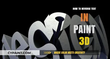 Master Text Reversal in Paint 3D: A Simple Step-by-Step Guide