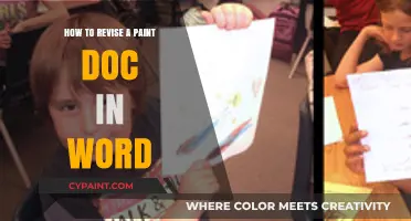 Mastering Paint Document Revisions: A Step-by-Step Word Editing Guide