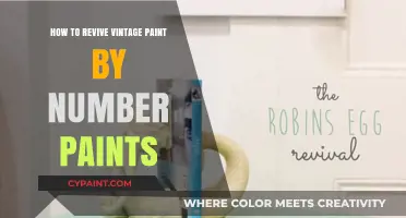 Reviving Vintage Paint by Number Kits: Tips for Restoring Old Paints